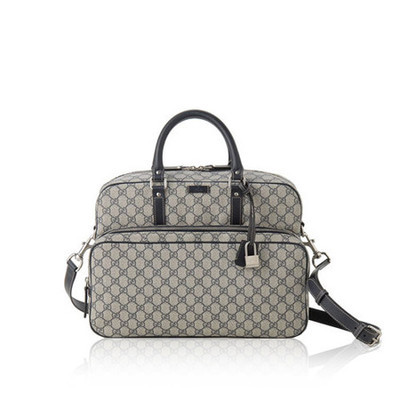 古馳 GUCCI 藏青色經(jīng)典圖案旅行包246478-郵樂