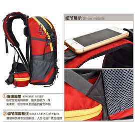 戶外尖峰 登山包 雙肩包 戶外旅游徒步專業旅行包大容量情侶包45l