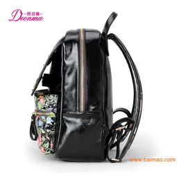 蒂羽曼碎花鉚釘雙肩包 時(shí)尚與實(shí)用的完美結(jié)合